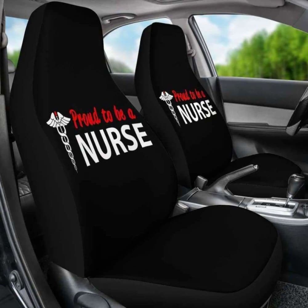 Proud To Be A Nurse Car Seat Covers 144902