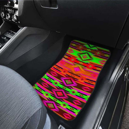 Psychedelic Car Floor Mats 192609 - YourCarButBetter