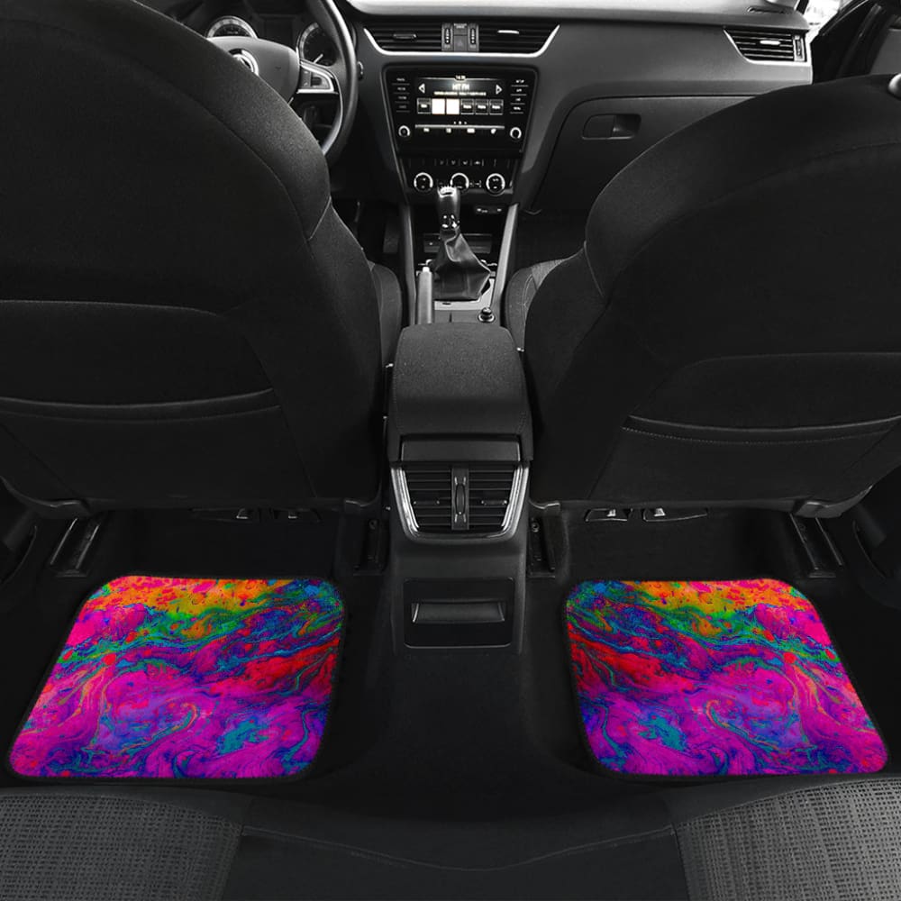 Psychedelic Space Car Mat 550317 - YourCarButBetter