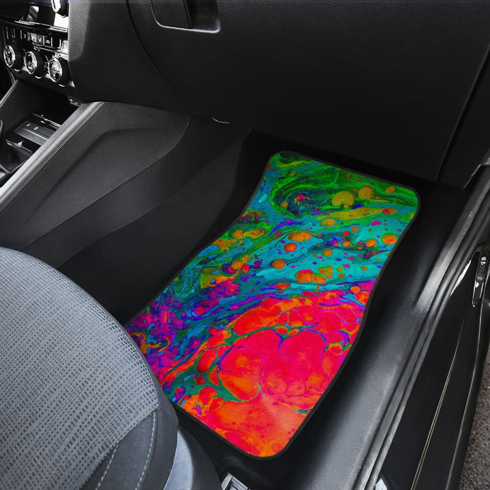 Psychedelic Space Car Mat 550317 - YourCarButBetter