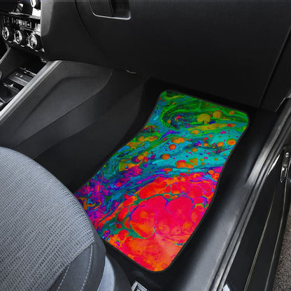Psychedelic Space Car Mat 550317 - YourCarButBetter
