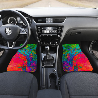 Psychedelic Space Car Mat 550317 - YourCarButBetter