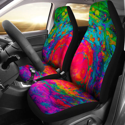 Psychedelic Space Car Seat Cover 550317 - YourCarButBetter