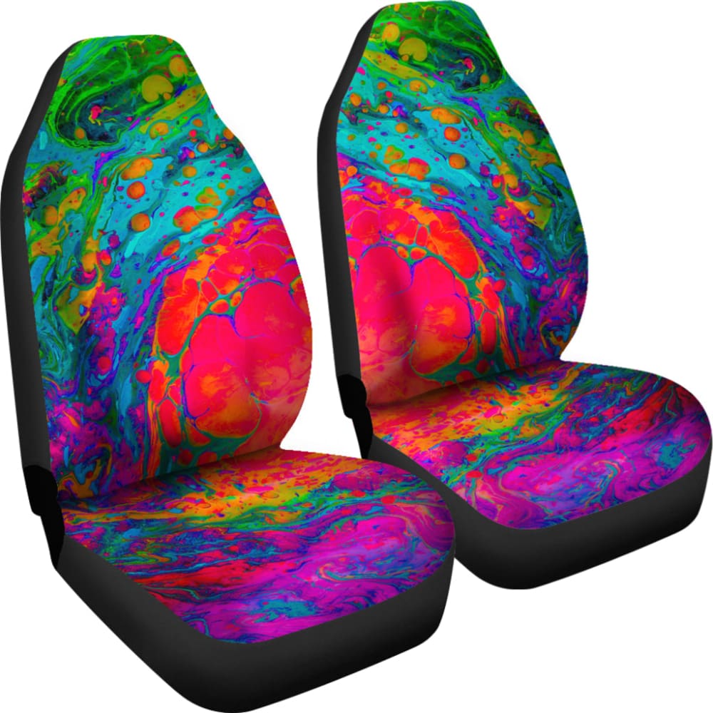 Psychedelic Space Car Seat Cover 550317 - YourCarButBetter