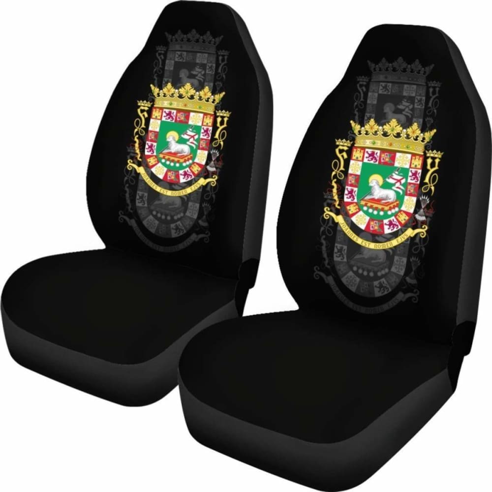 Puerto Rico Car Seat Covers (Set Of Two) 221205 - YourCarButBetter