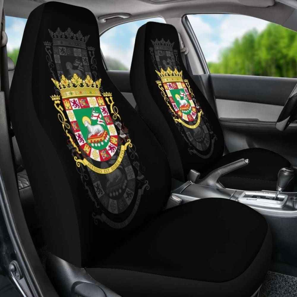 Puerto Rico Car Seat Covers (Set Of Two) 221205 - YourCarButBetter