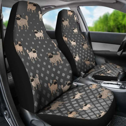 Pug Car Seat Cover 102918 - YourCarButBetter