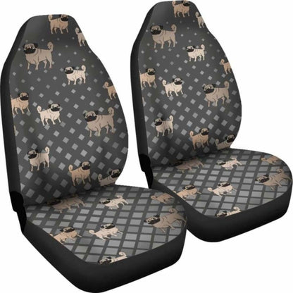 Pug Car Seat Cover 102918 - YourCarButBetter