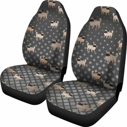 Pug Car Seat Cover 102918 - YourCarButBetter