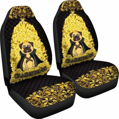 Pug Car Seat Covers 01 102918 - YourCarButBetter