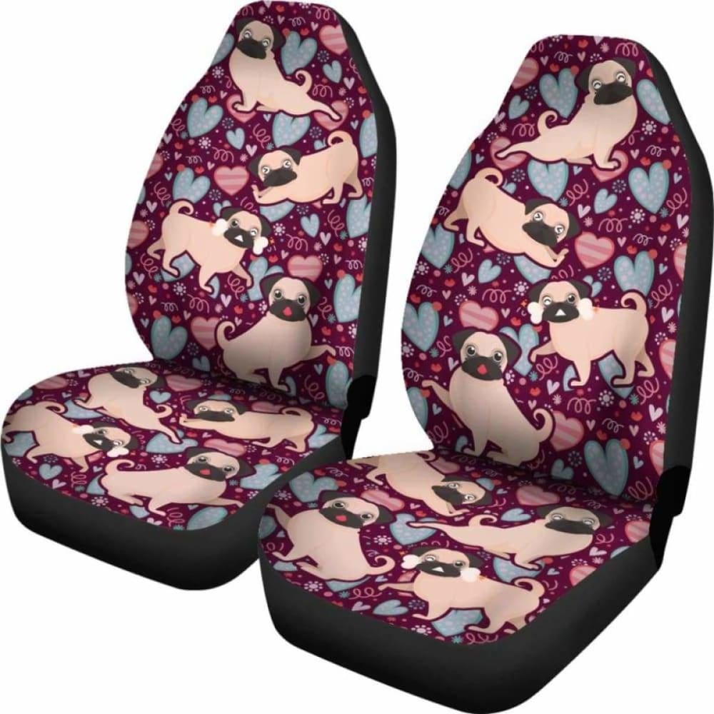 Pug Car Seat Covers 03 102918 - YourCarButBetter