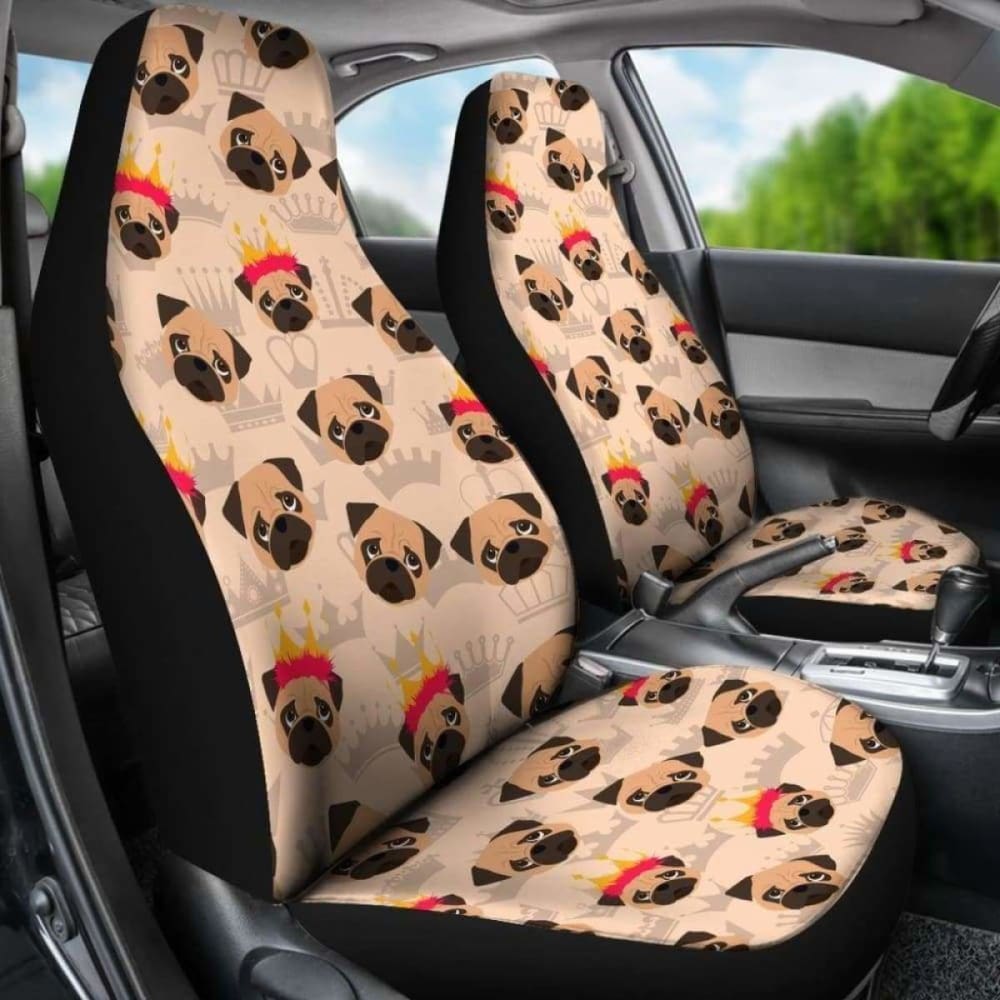 Pug Car Seat Covers 05 102918 - YourCarButBetter