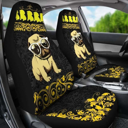 Pug Car Seat Covers 08 102918 - YourCarButBetter