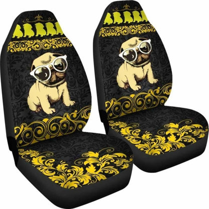 Pug Car Seat Covers 08 102918 - YourCarButBetter