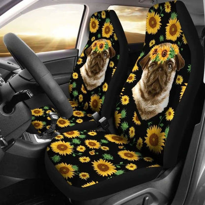 Pug Car Seat Covers 102918 - YourCarButBetter