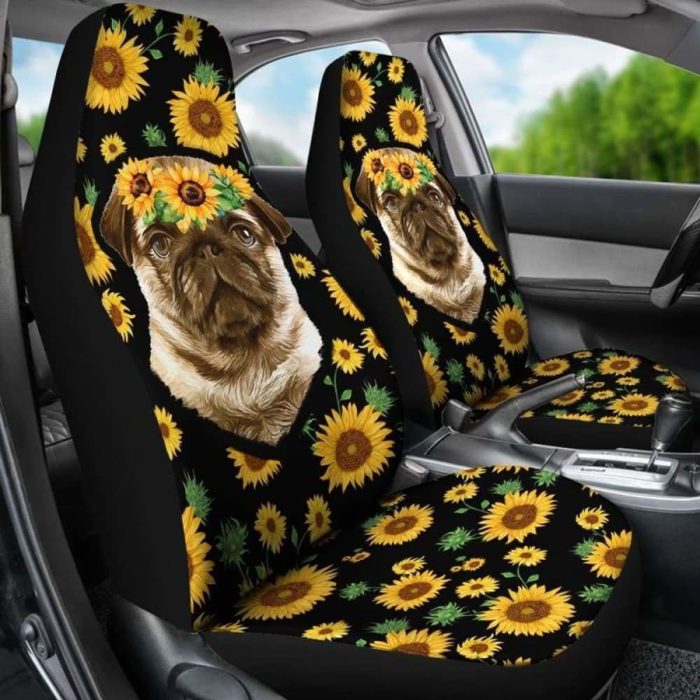 Pug Car Seat Covers 102918 - YourCarButBetter