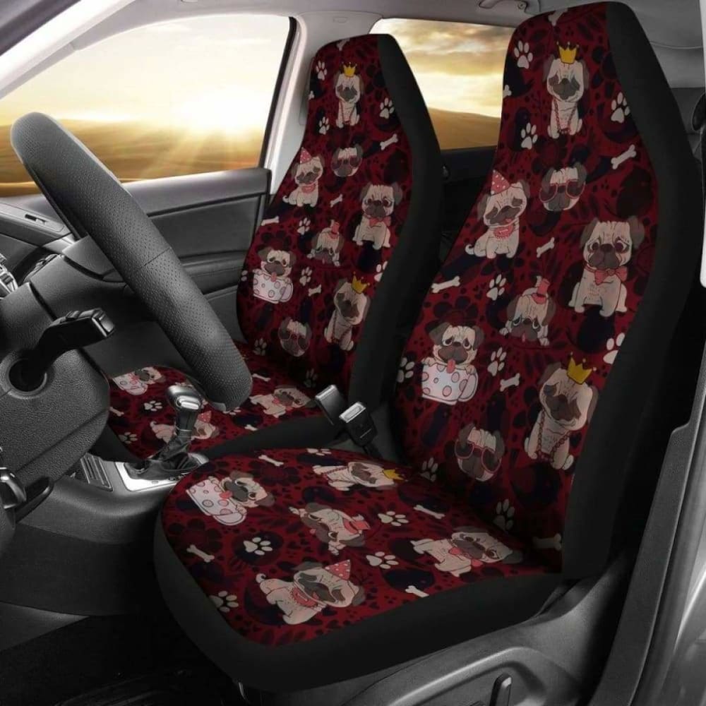 Pug Car Seat Covers 20 102918 - YourCarButBetter