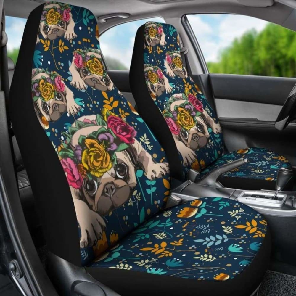 Pug Car Seat Covers 27 102918 - YourCarButBetter