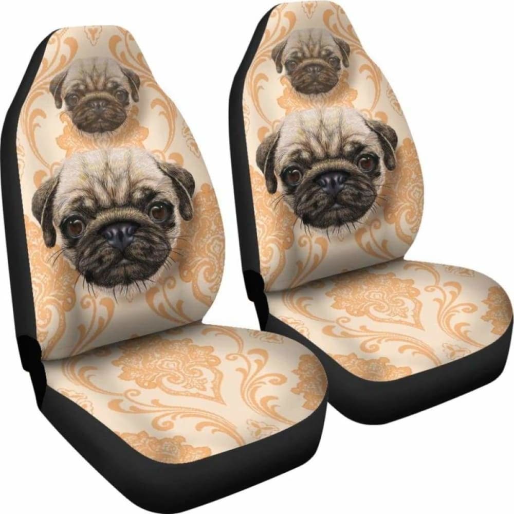 Pug Car Seat Covers 30 102918 - YourCarButBetter