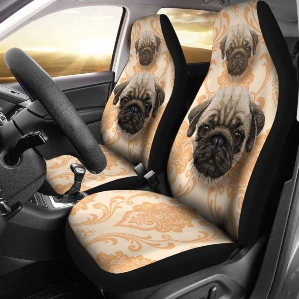 Pug Car Seat Covers 30 102918 - YourCarButBetter