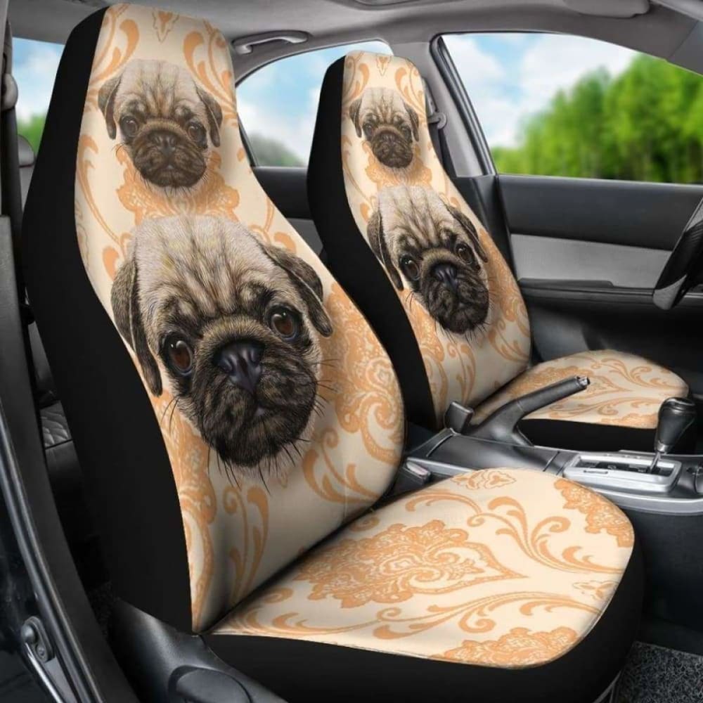 Pug Car Seat Covers 30 102918 - YourCarButBetter