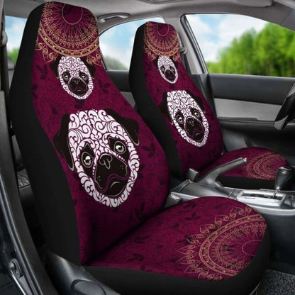 Pug Car Seat Covers 31 102918 - YourCarButBetter