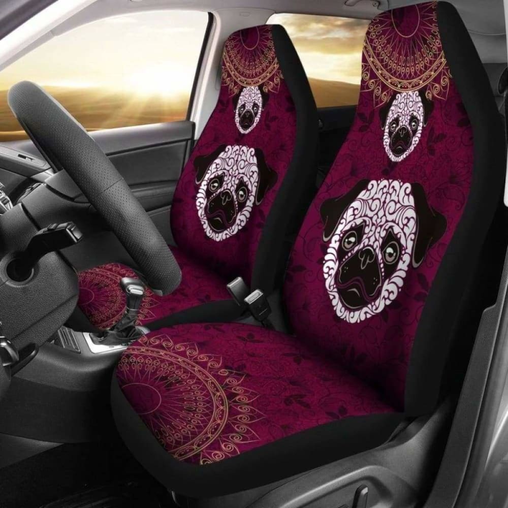Pug Car Seat Covers 31 102918 - YourCarButBetter