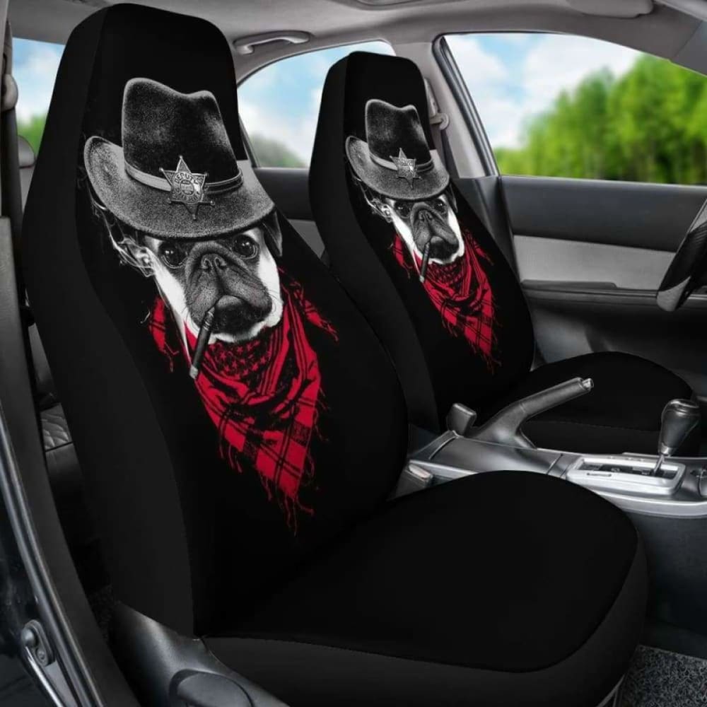 Pugdog Funny Seat Covers 102918 - YourCarButBetter