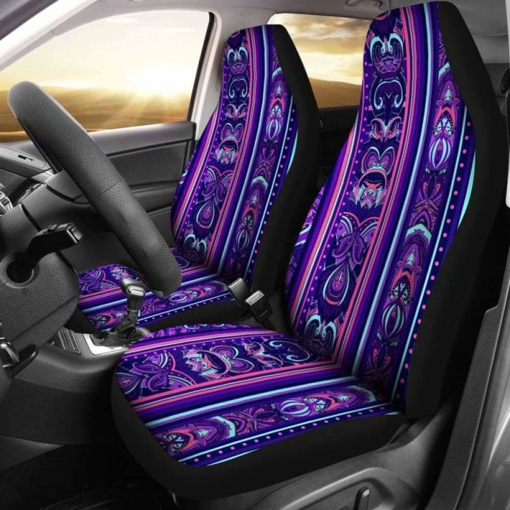 Purple Boho Car Seat Covers 105905 - YourCarButBetter
