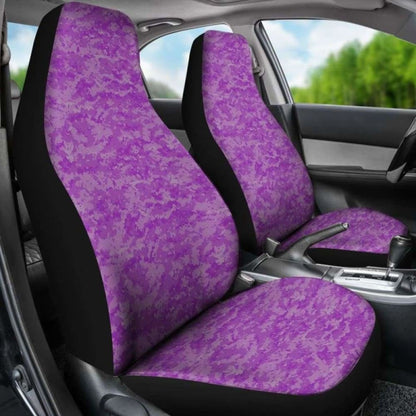 Purple Digital Camouflage Car Seat Covers 112608