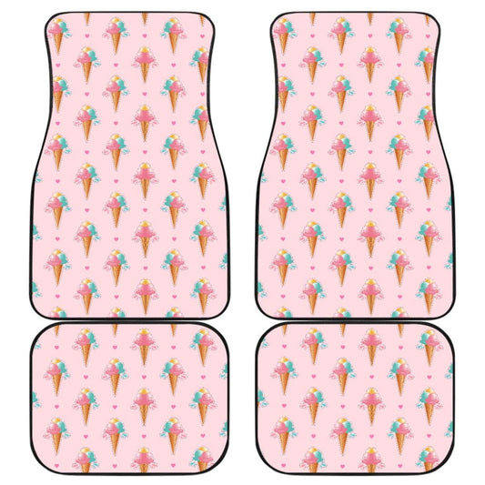 Purple Ice Cream Car Floor Mats 211703 - YourCarButBetter