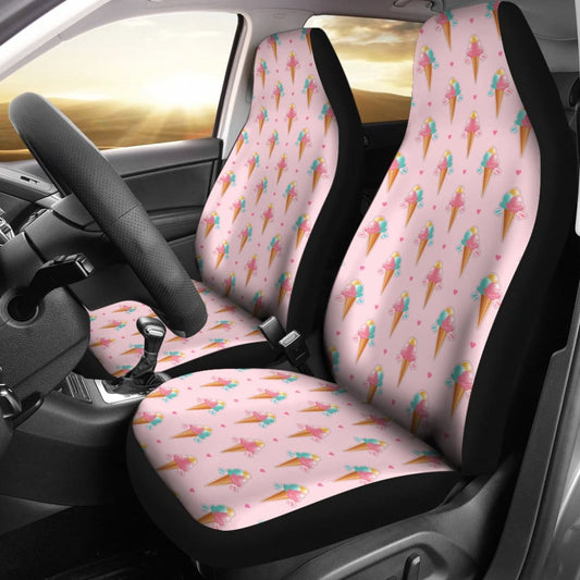 Purple Ice Cream Car Seat Covers 211703 - YourCarButBetter