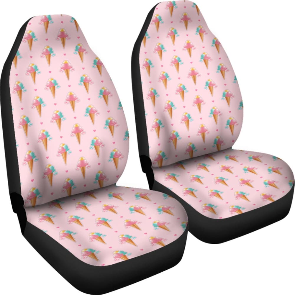 Purple Ice Cream Car Seat Covers 211703 - YourCarButBetter