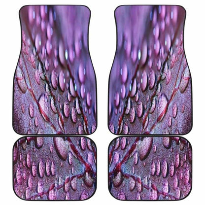 Purple Leaf Front And Back Car Mats 174510 - YourCarButBetter