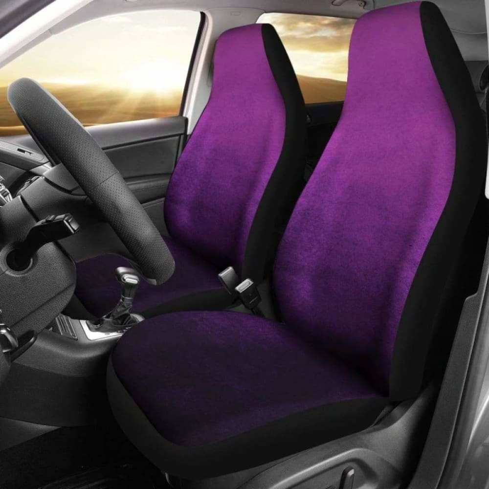 Purple Ombre Watercolor Car Seat Covers 174914 - YourCarButBetter