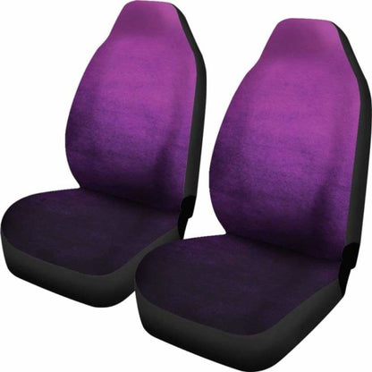 Purple Ombre Watercolor Car Seat Covers 174914 - YourCarButBetter