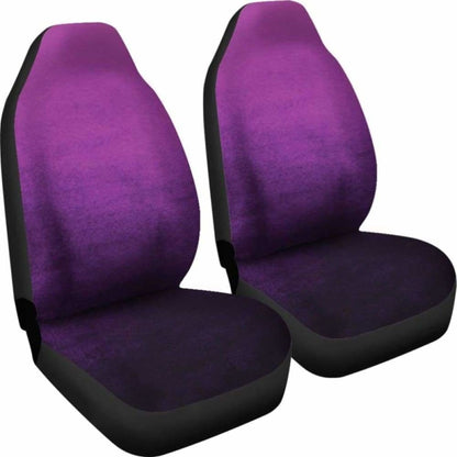 Purple Ombre Watercolor Car Seat Covers 174914 - YourCarButBetter