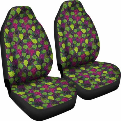 Purple Red And Green Grapes Car Seat Covers 174914 - YourCarButBetter