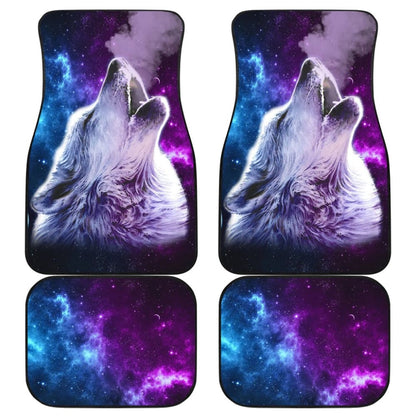 Purple Sky Wolf Car Floor Mats 211702