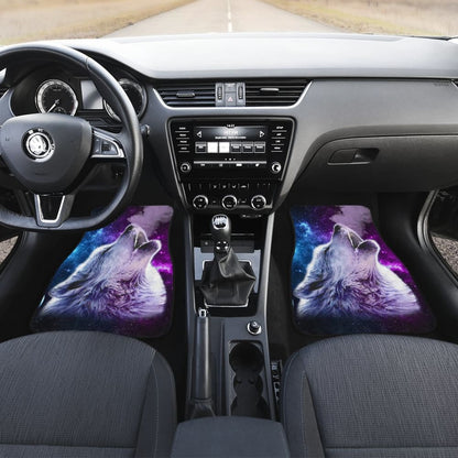Purple Sky Wolf Car Floor Mats 211702