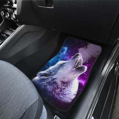Purple Sky Wolf Car Floor Mats 211702