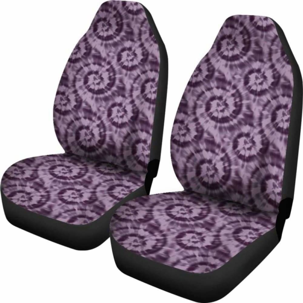 Purple Tie Dye Car Seat Covers Seat Protectors 105905 - YourCarButBetter