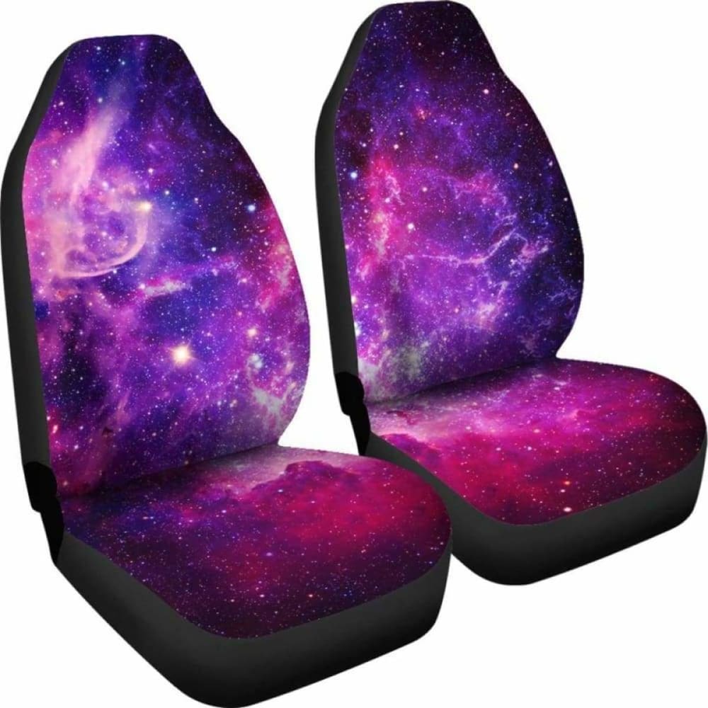 Purple Universe Car Seat Covers 163730 - YourCarButBetter