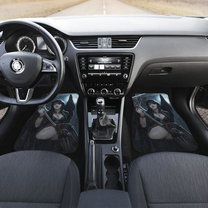 Queen Of Death Grim Reaper Car Floor Mats 210603 - YourCarButBetter