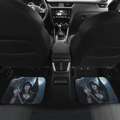 Queen Of Death Grim Reaper Car Floor Mats 210603 - YourCarButBetter