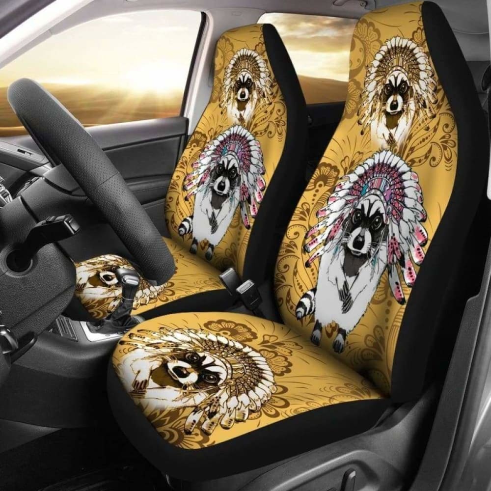 Raccoon Car Seat Covers 3 154813 - YourCarButBetter