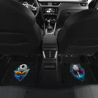 Rad Jack And Sally Front And Back Car Mats 101819 - YourCarButBetter