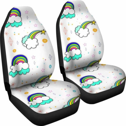 Rainbow Car Seat Covers 3 174914 - YourCarButBetter