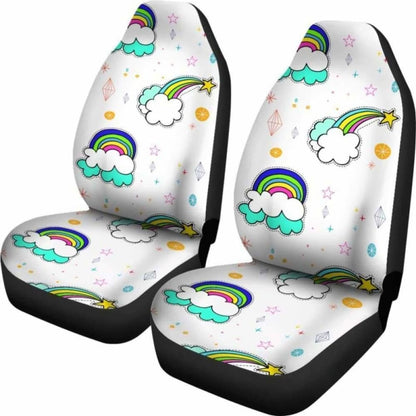 Rainbow Car Seat Covers 3 174914 - YourCarButBetter