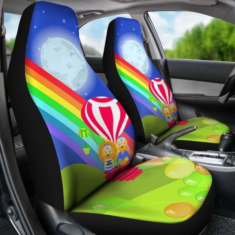 Rainbow Car Seat Covers 32 174914 - YourCarButBetter